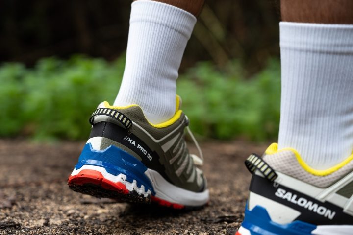 Salomon zapatillas de running Salomon ultra trail talla 41.5 mejor valoradas Heel tab