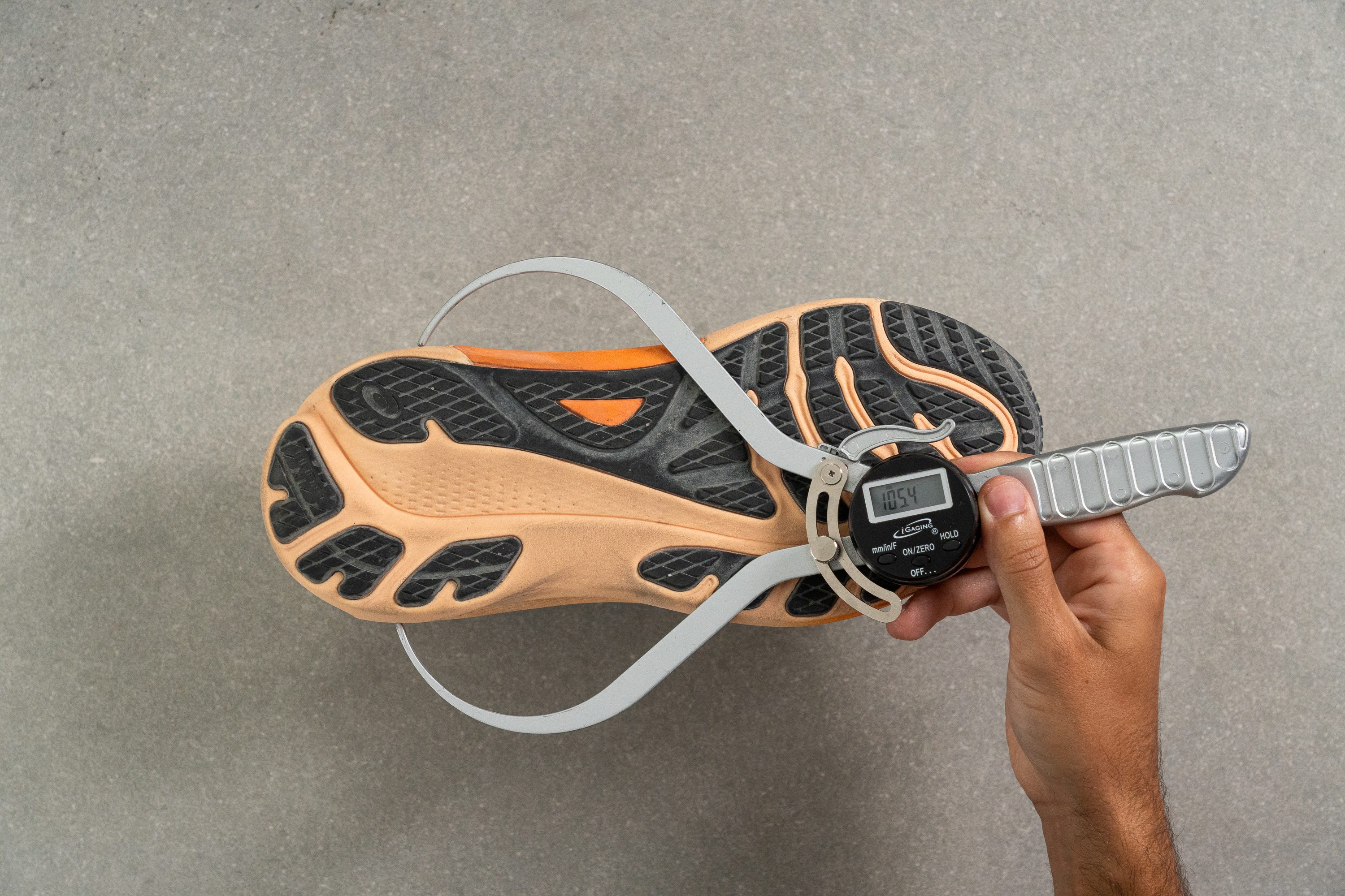 Asics Asics Contend 5 Ps Midsole width in the heel