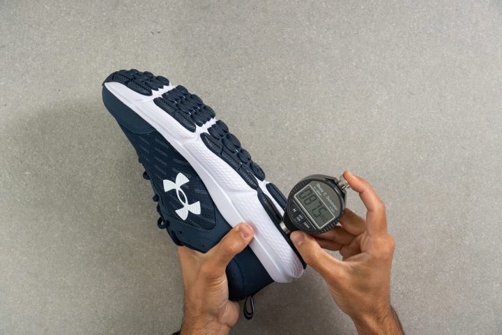 Under Armour Charged Assert 10 Outsole hardness