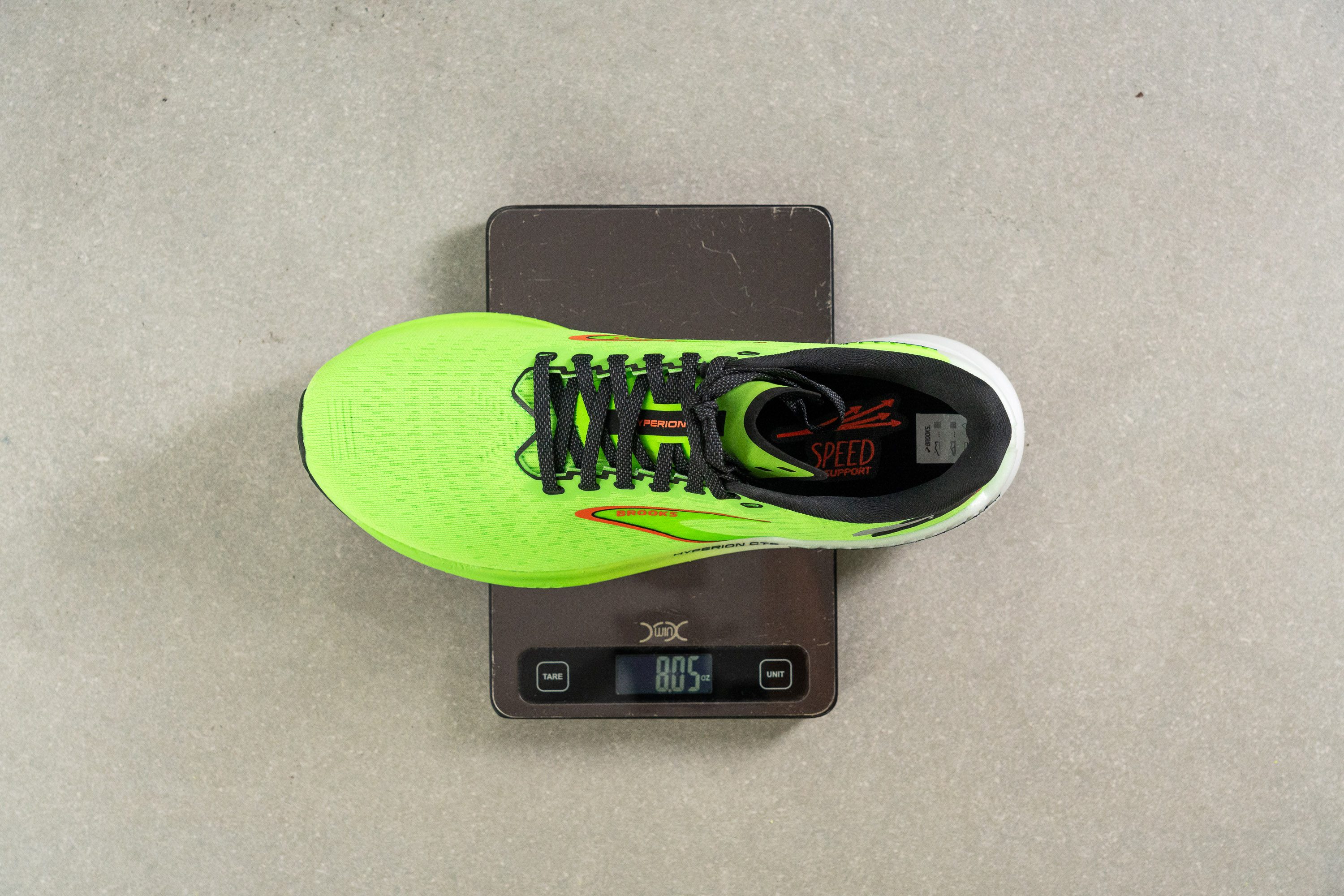 Brooks Hyperion GTS Weight