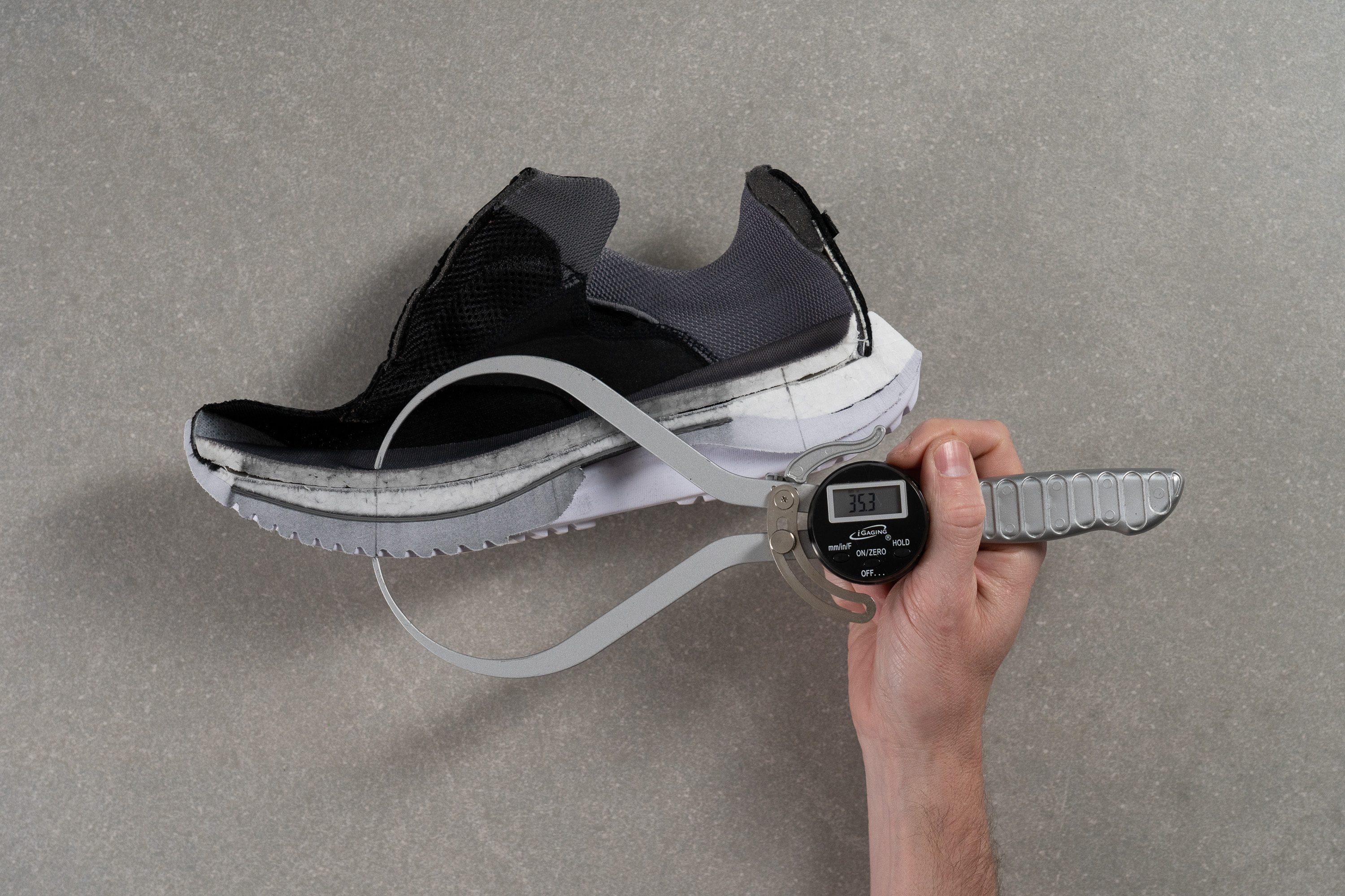 Saucony Kinvara Pro Forefoot stack