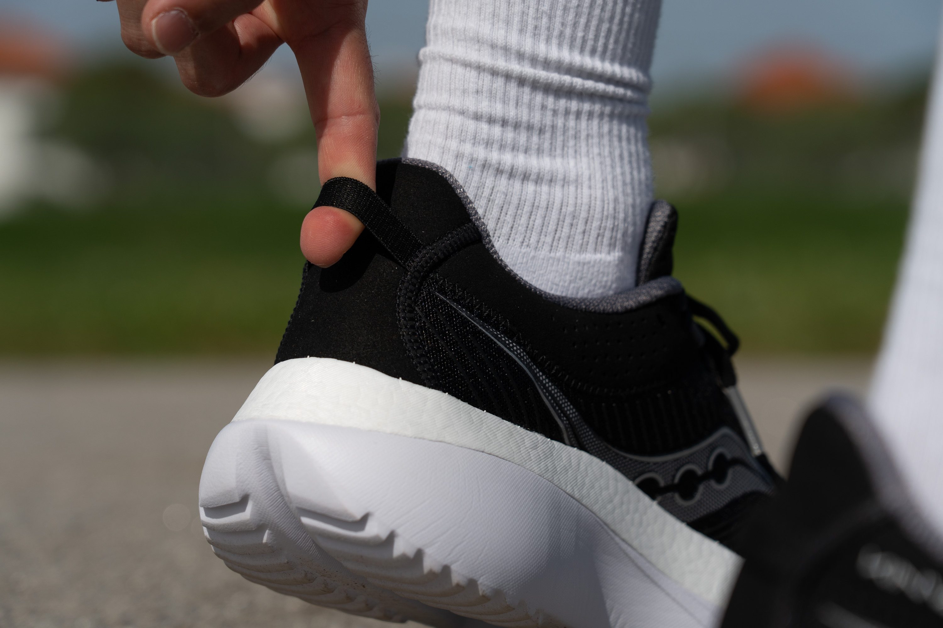 Saucony Kinvara Pro Heel tab horizontal