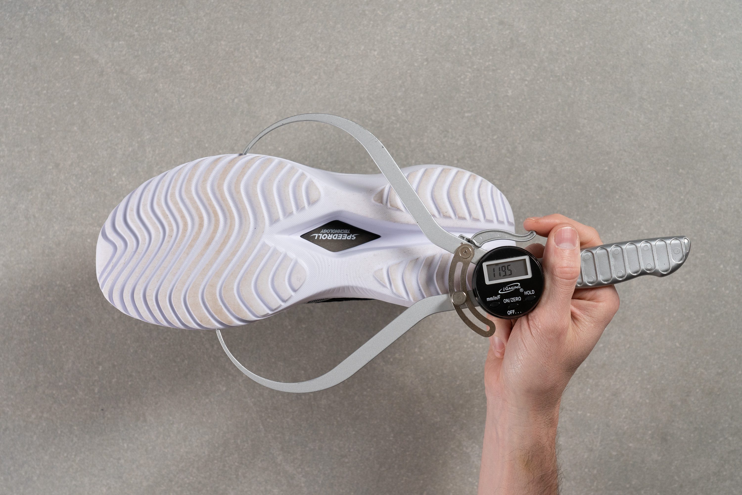 Saucony Kinvara Pro Midsole width - forefoot