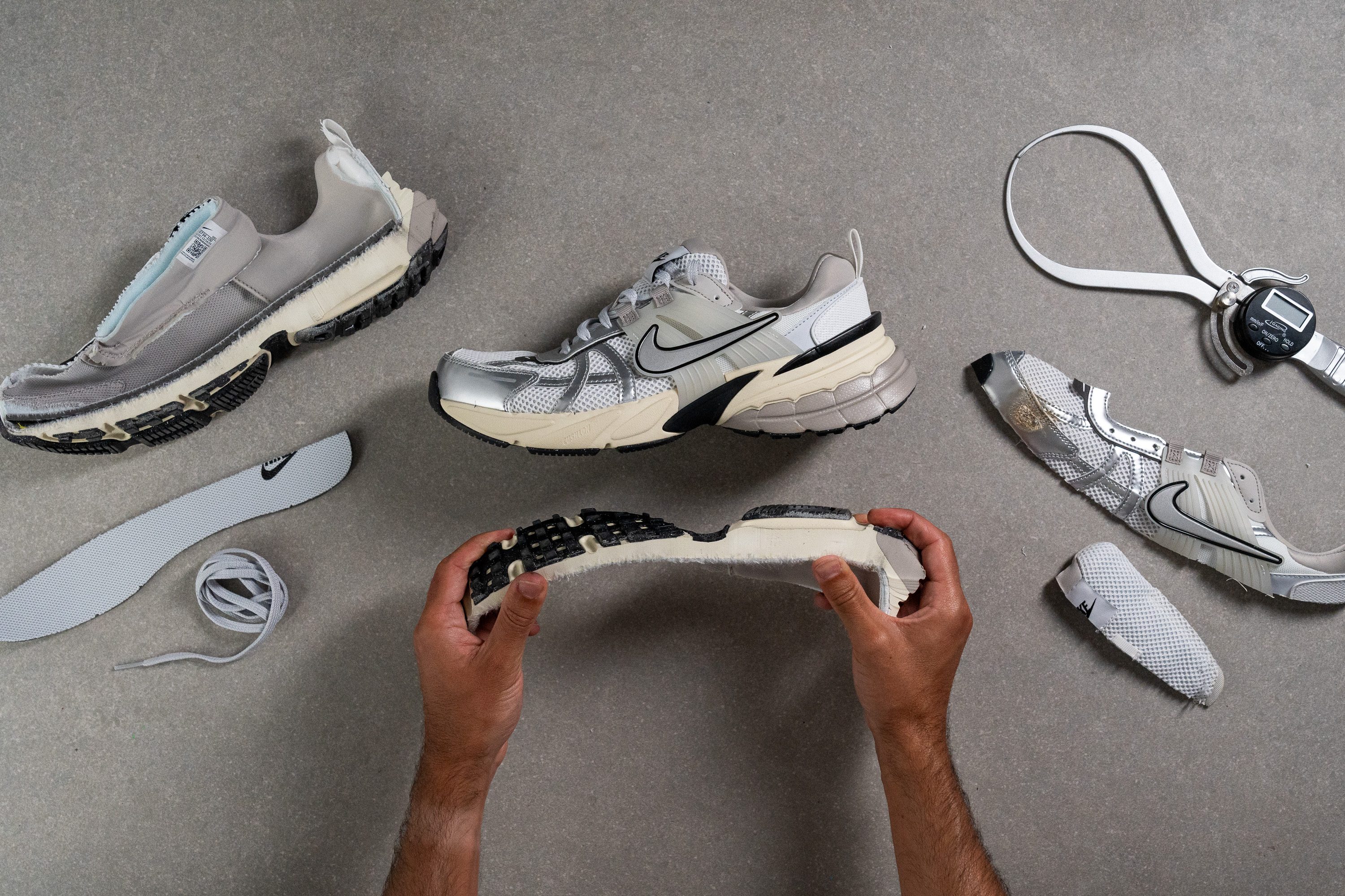 Nike V2K Run lab test