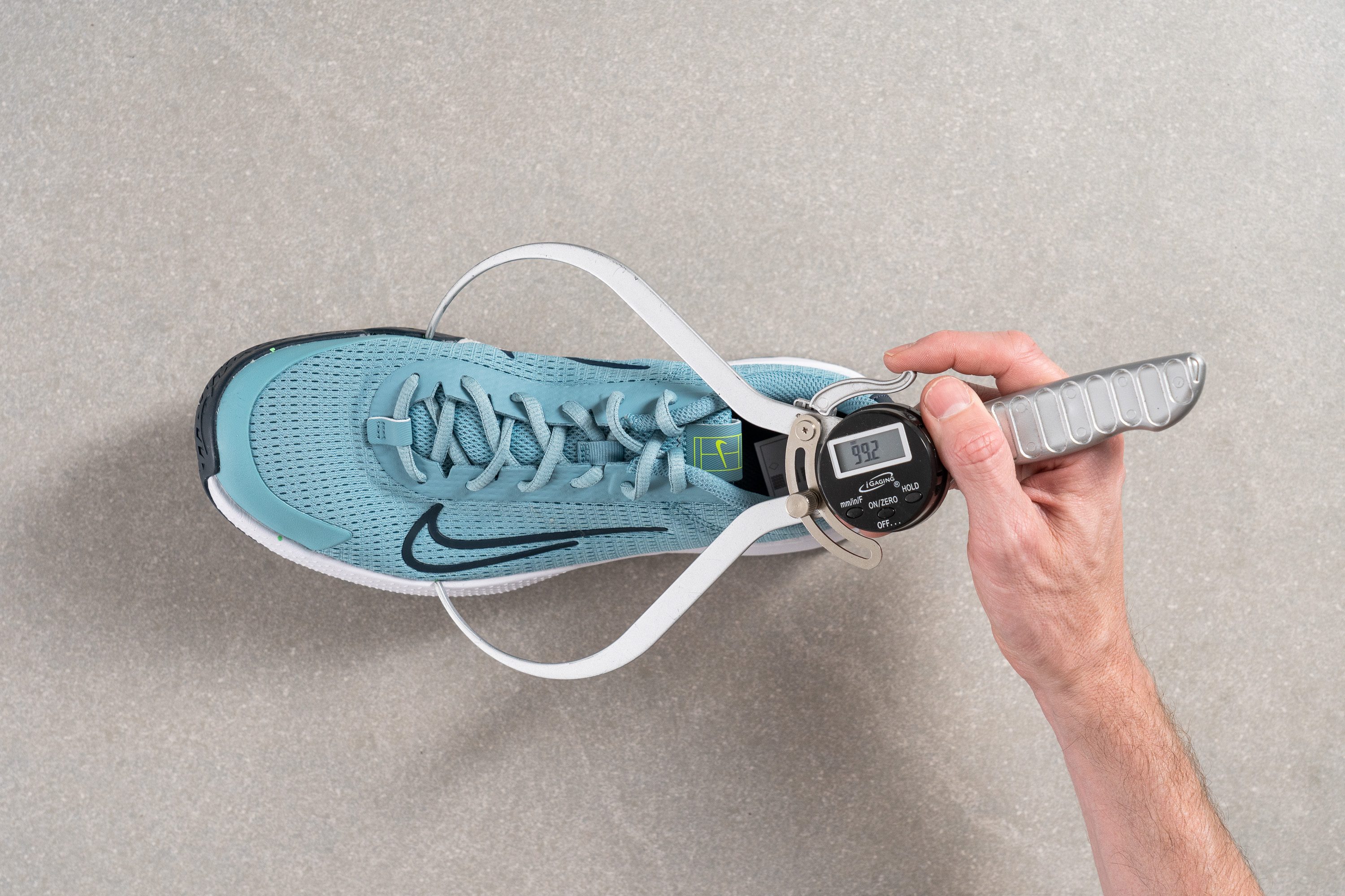 NikeCourt Vapor Lite 2 Toebox width - widest part