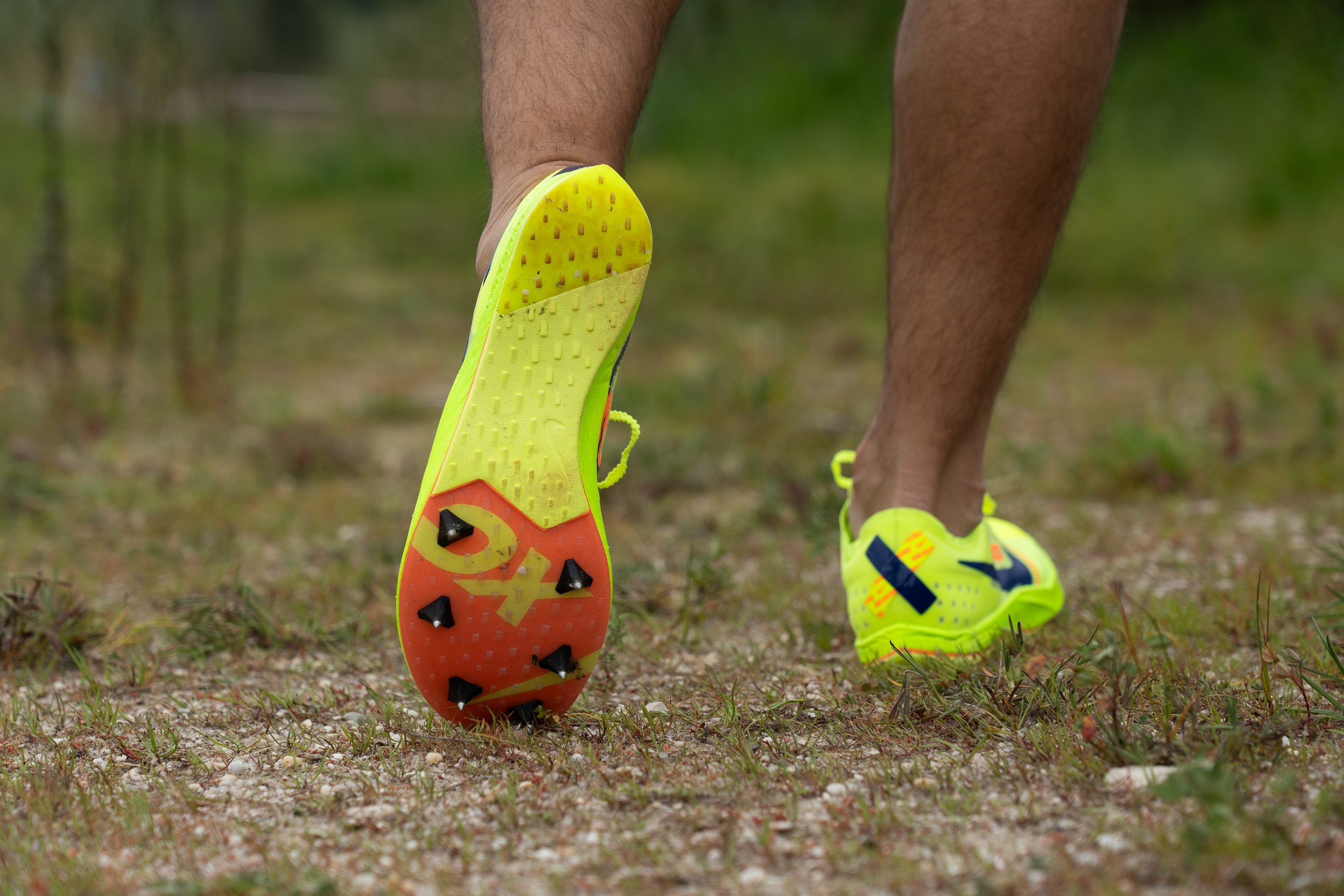 Nike ZoomX Dragonfly XC plate forefoot