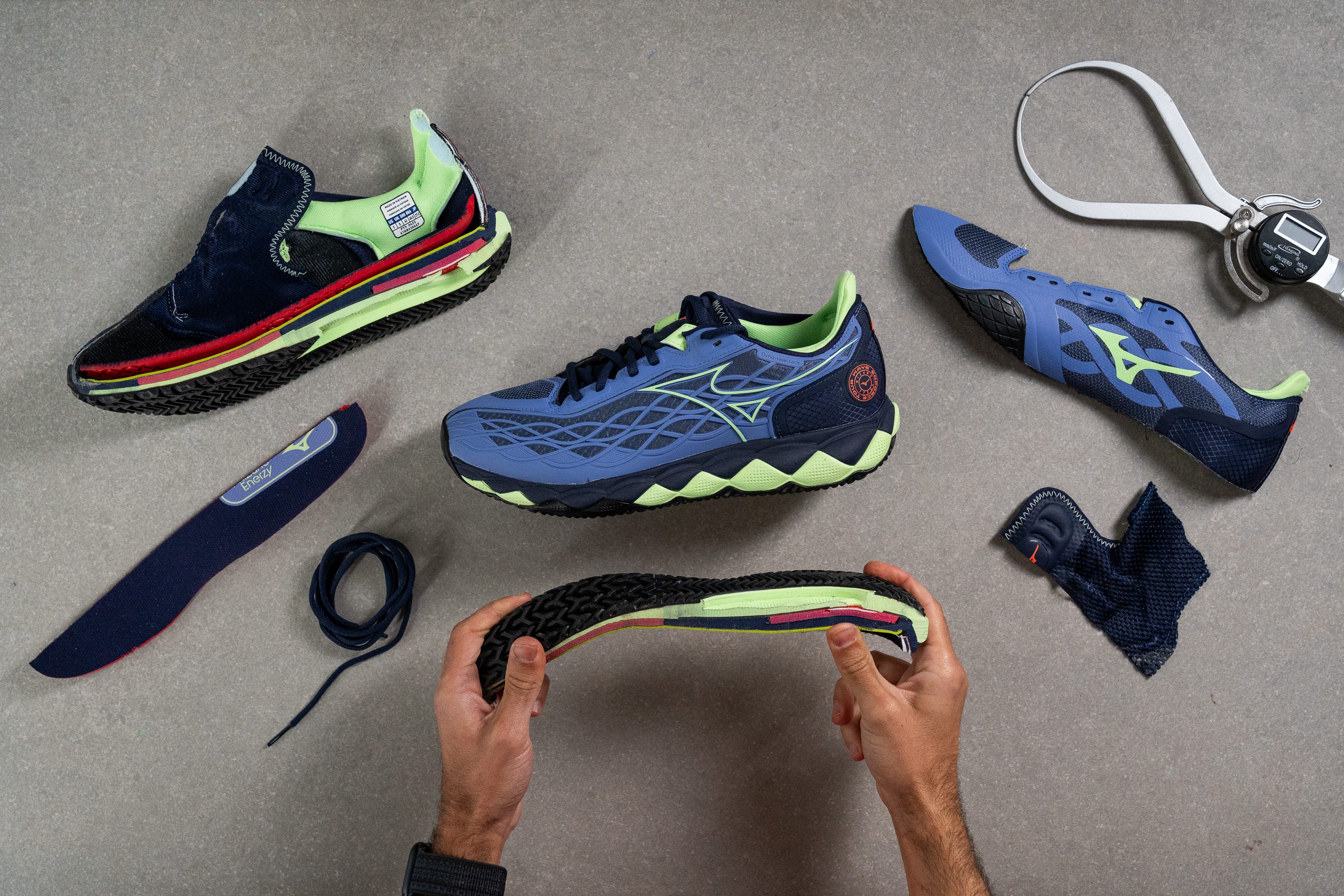 Mizuno Wave Enforce Tour lab test