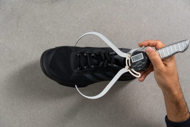 Adidas Dropset 2 Toebox width at the widest part