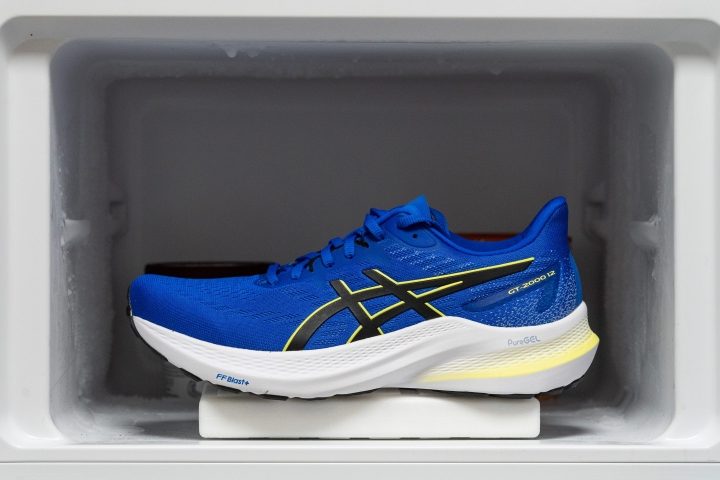 ASICS GT 2000 12 Difference in midsole softness in cold