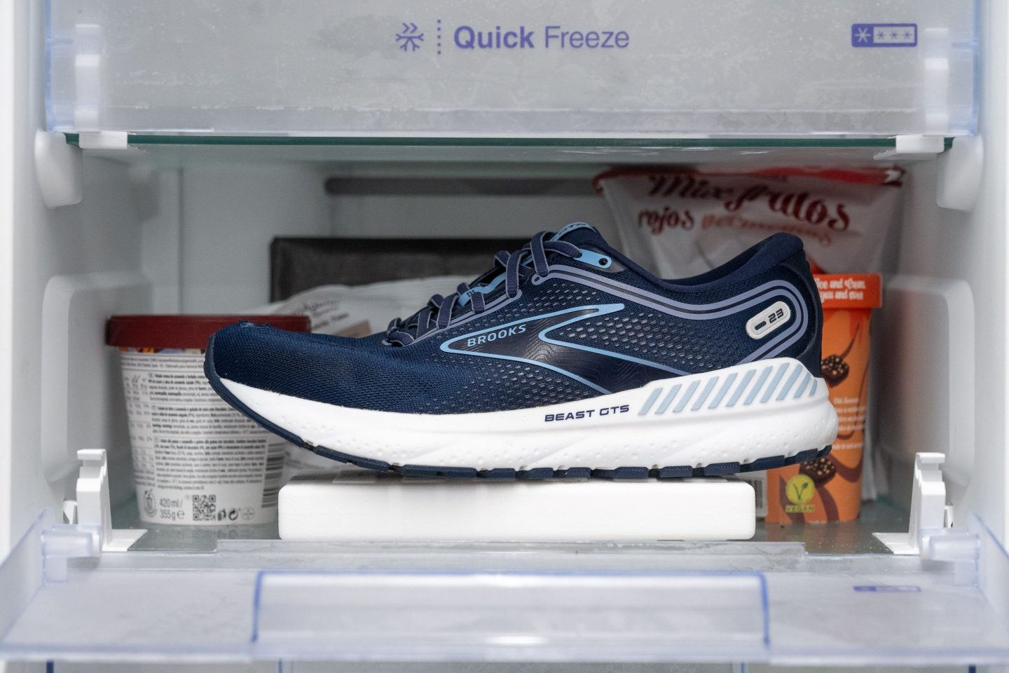 Cut in half Brooks Beast GTS 23 Review (2023) RunRepeat