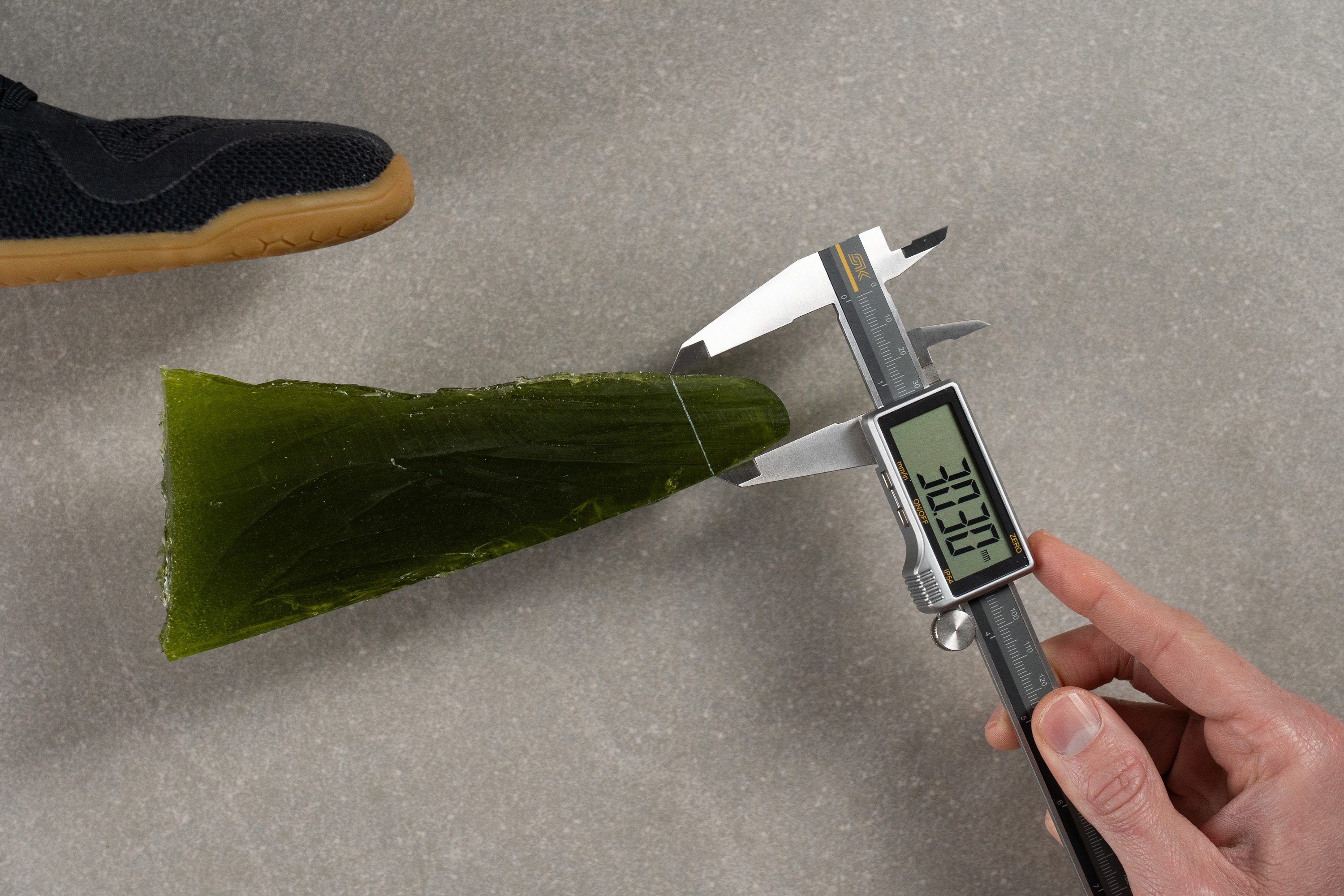 Vivobarefoot Primus Lite Knit Toebox height