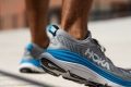 zapatillas de running HOKA mujer minimalistas talla 46.5 grises Heel tab