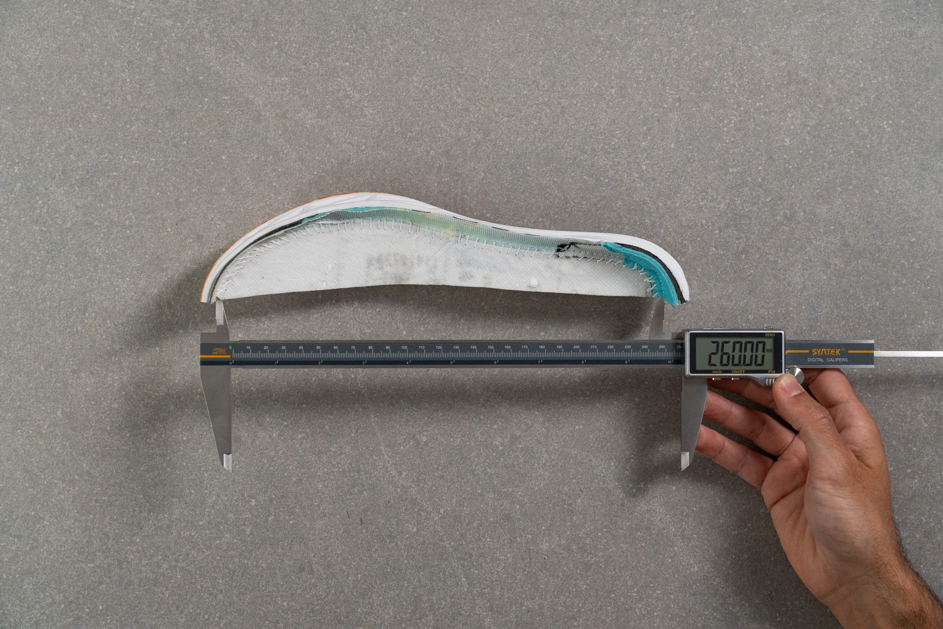 HOKA Crescendo XC Internal length