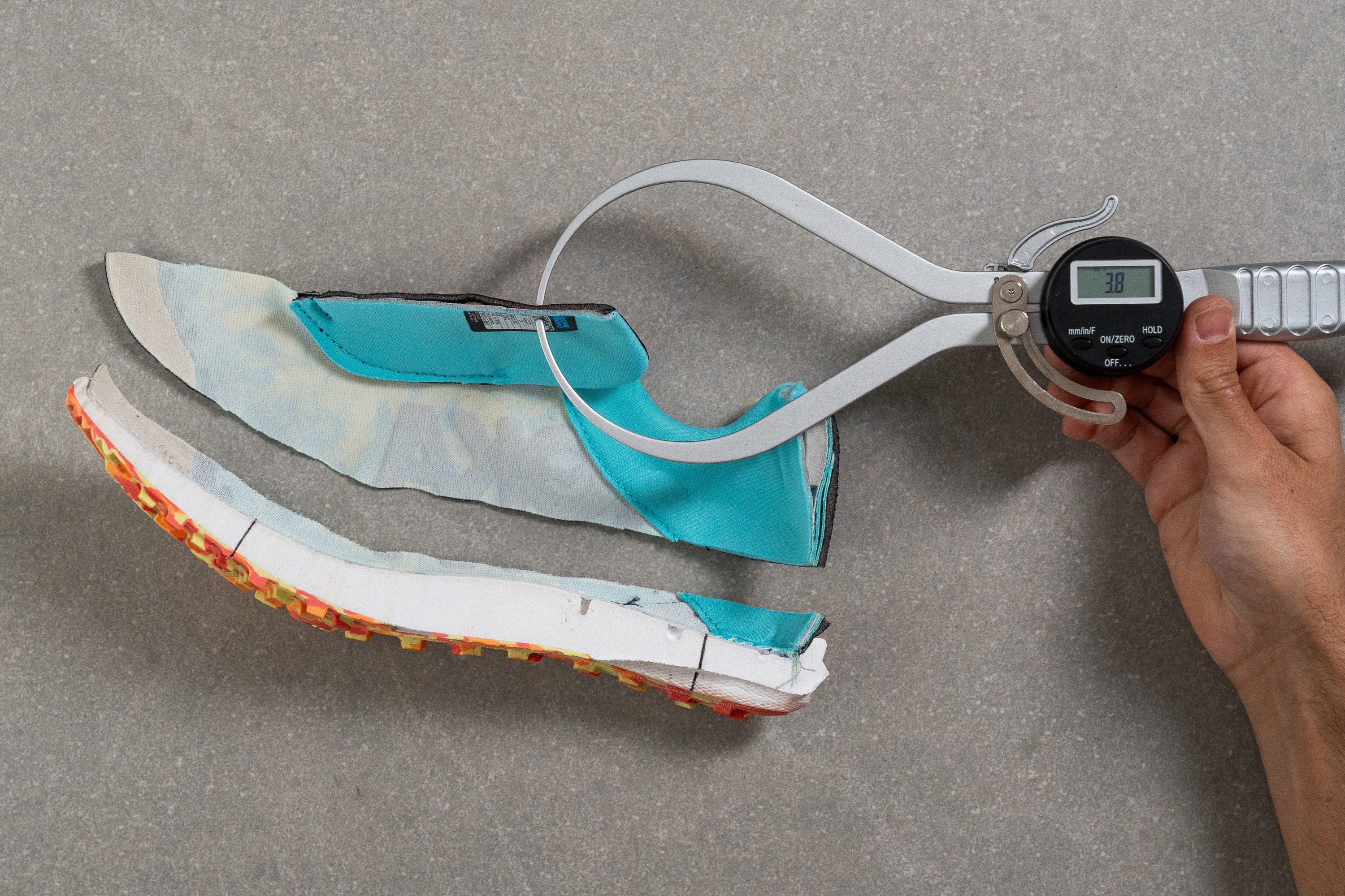 HOKA Crescendo XC Tongue padding