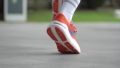 zapatillas de running Rubber Brooks ritmo bajo talla 35.5 moradas forefoot