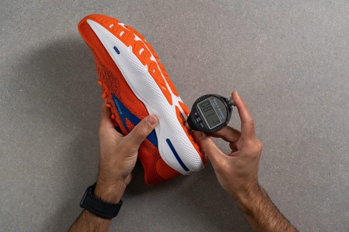 zapatillas de running Rubber Brooks ritmo bajo talla 35.5 moradas Outsole hardness