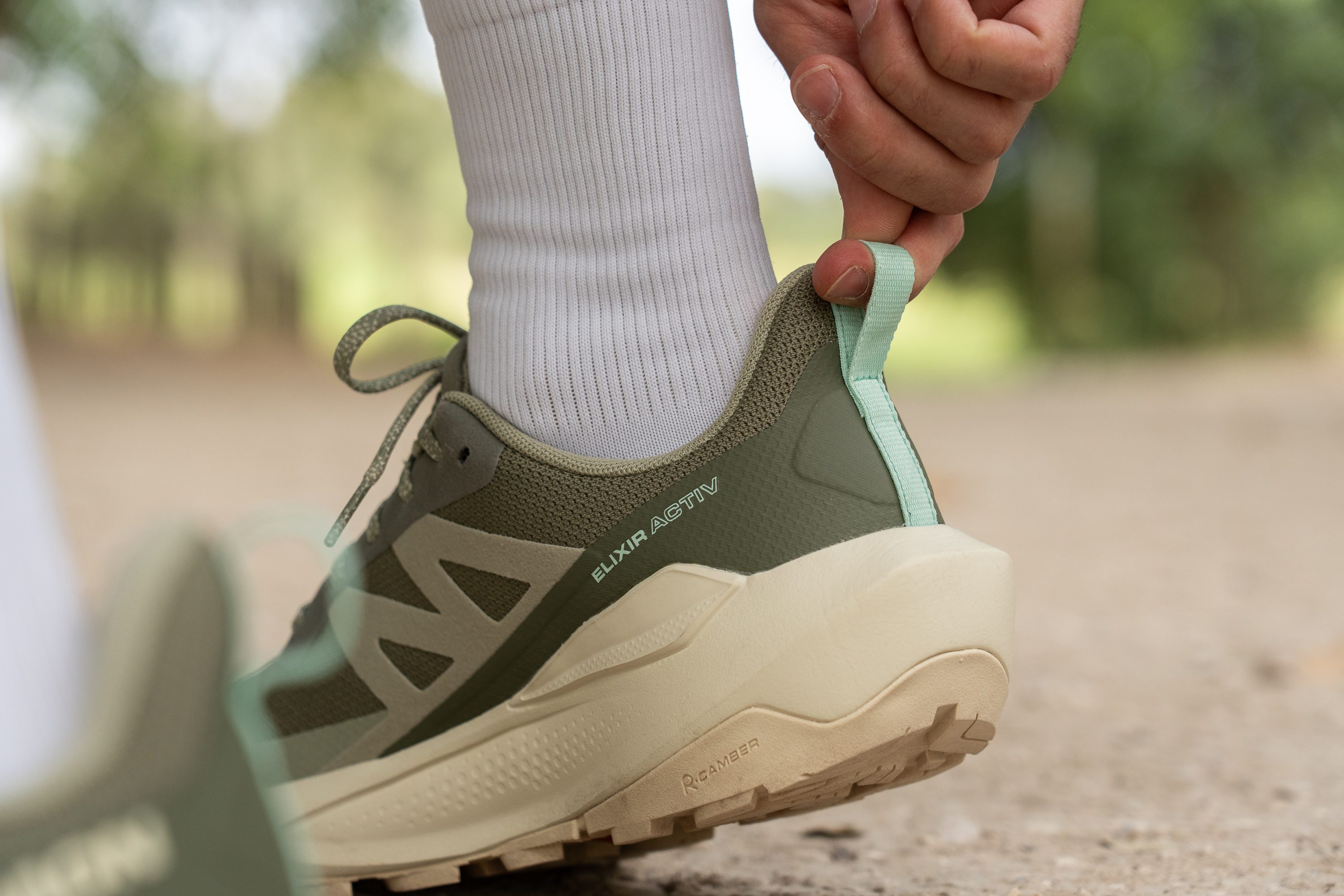 Salomon Elixir Activ GTX Heel tab
