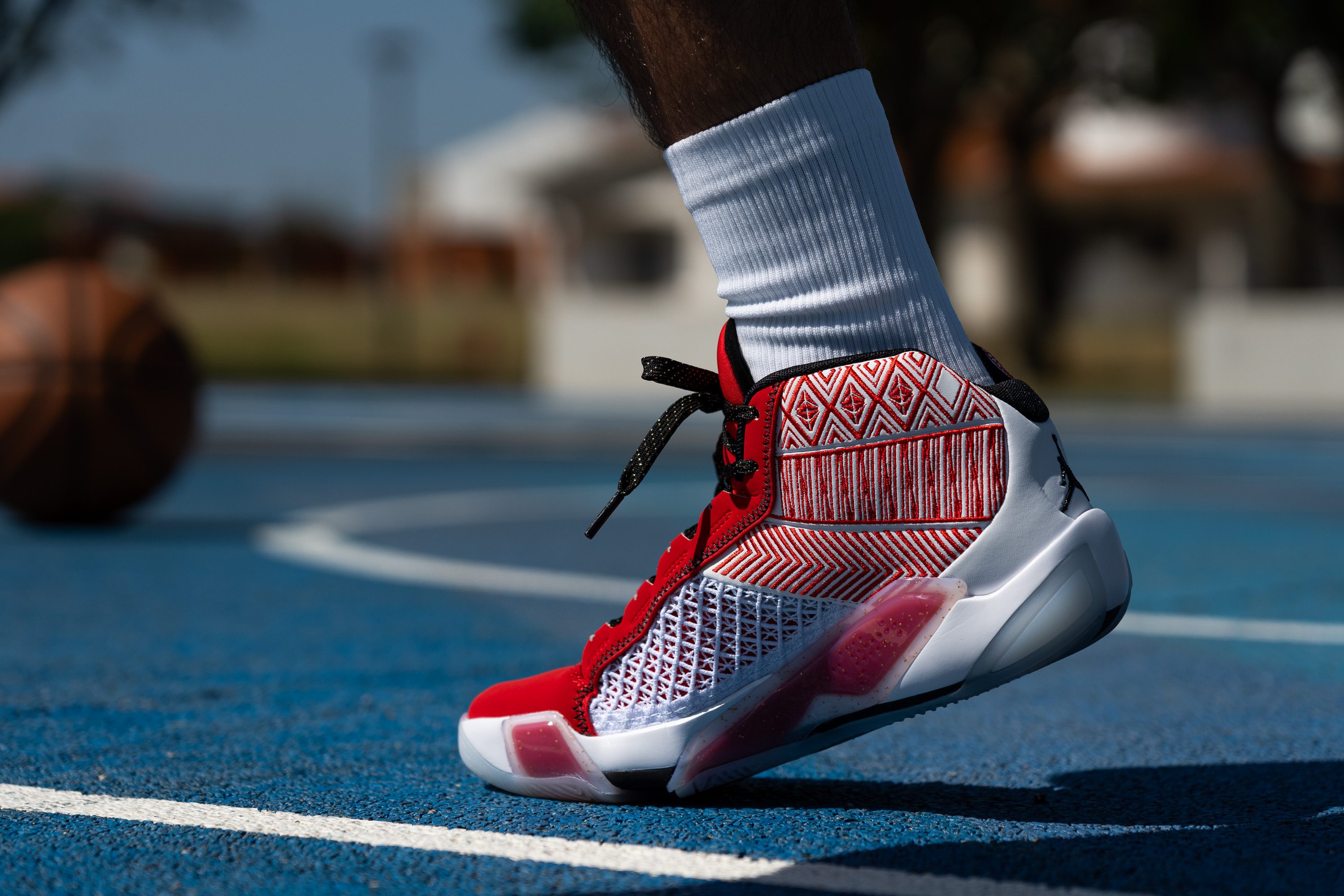 Cut in half Air Jordan XXXVIII Review 2024 RunRepeat