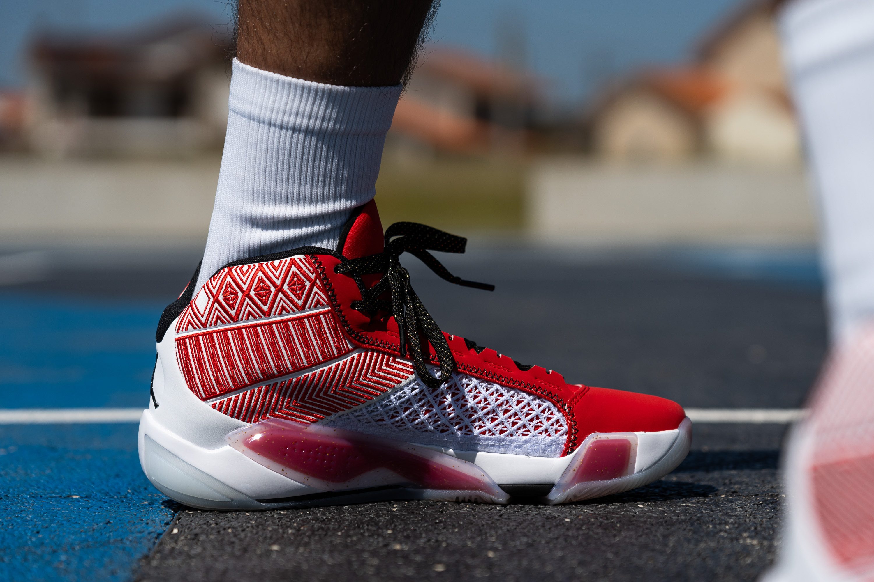 Cut in half Air Jordan XXXVIII Review 2024 RunRepeat