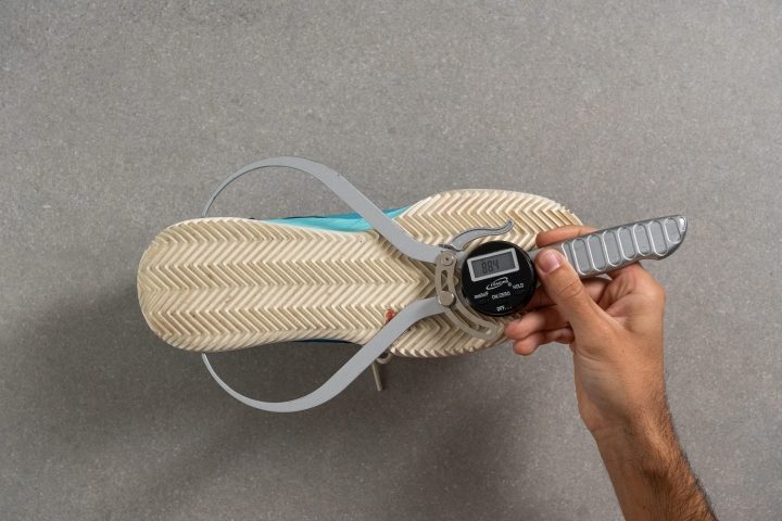 Adidas Adizero Ubersonic 4.1 Midsole width in the heel