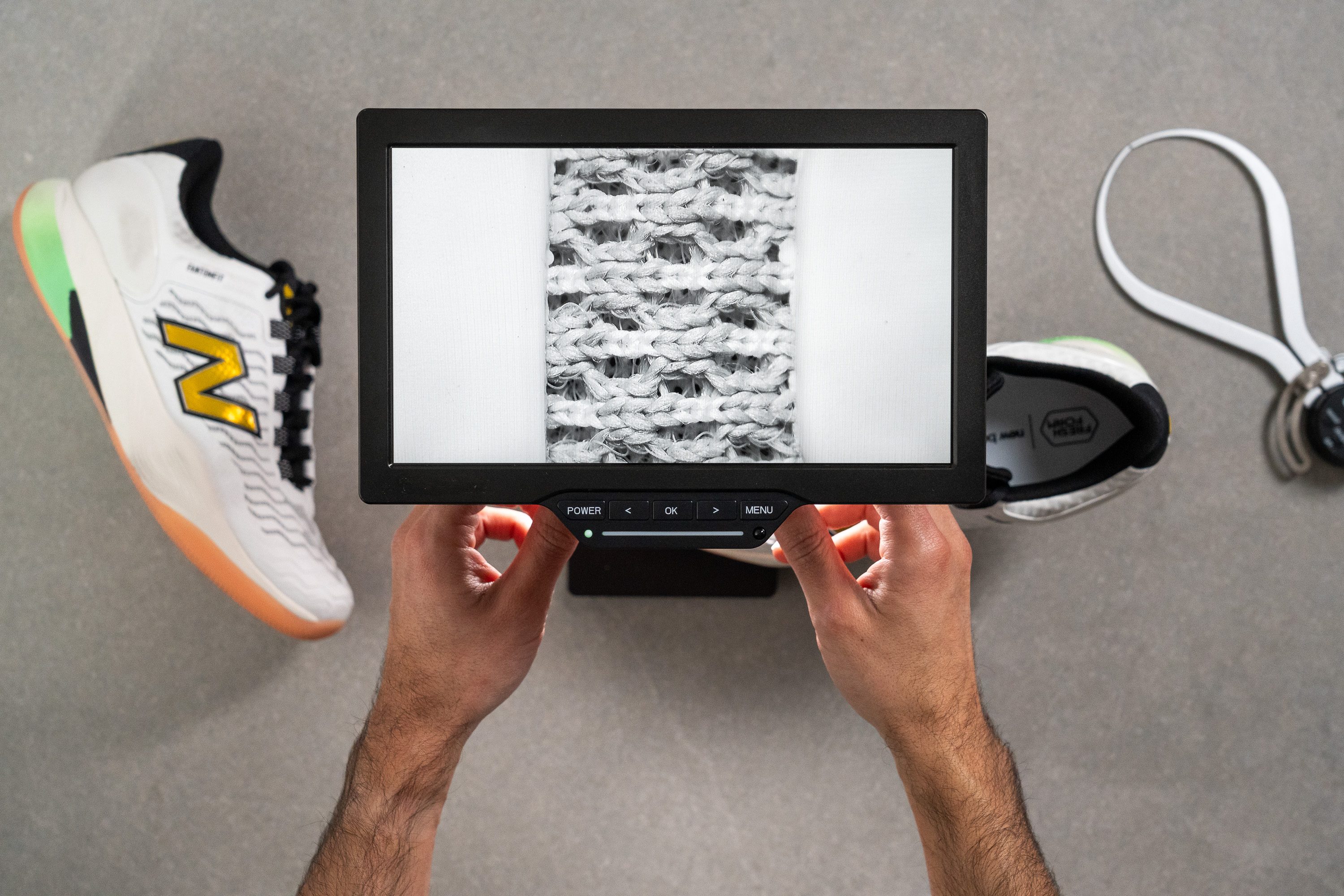 New Balance Fresh Foam X CT-Rally v2 Breathability Microscope test