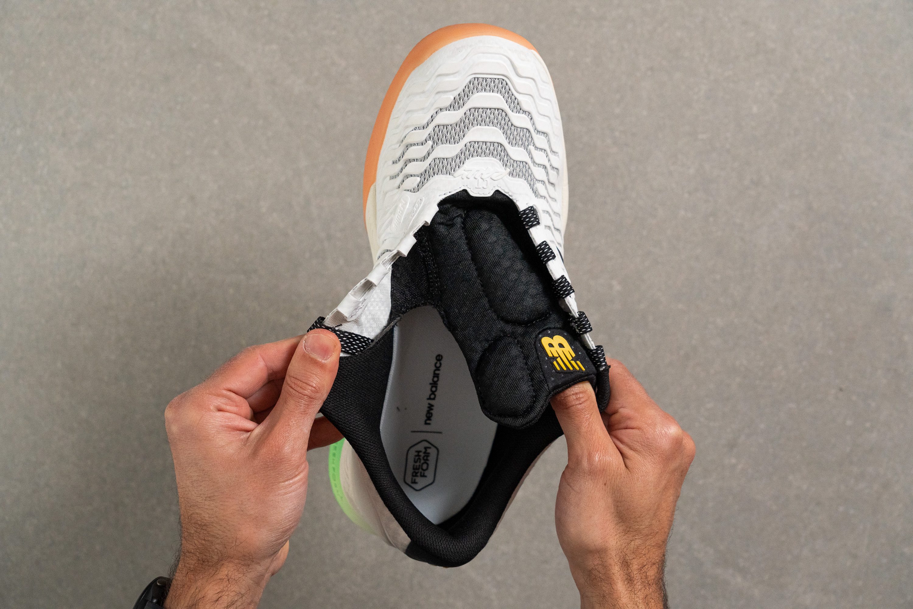 New Balance Fresh Foam X CT-Rally v2 Tongue: gusset type