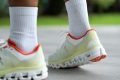 Nike Air Zoom Structure 21 Gray 904695-005 Mens Running Shoes Sneakers.0 Heel tab