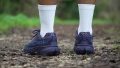 hoka ora recovery flip ebony dresden blue mens shoes Lateral stability test