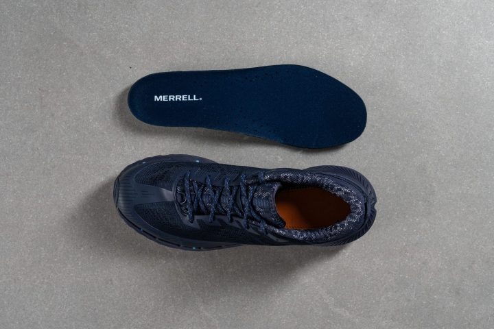 Merrell best mud running shoes Removable insole