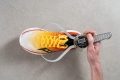 zapatillas de running Saucony pronador ritmo bajo talla 48 Toebox width at the widest part