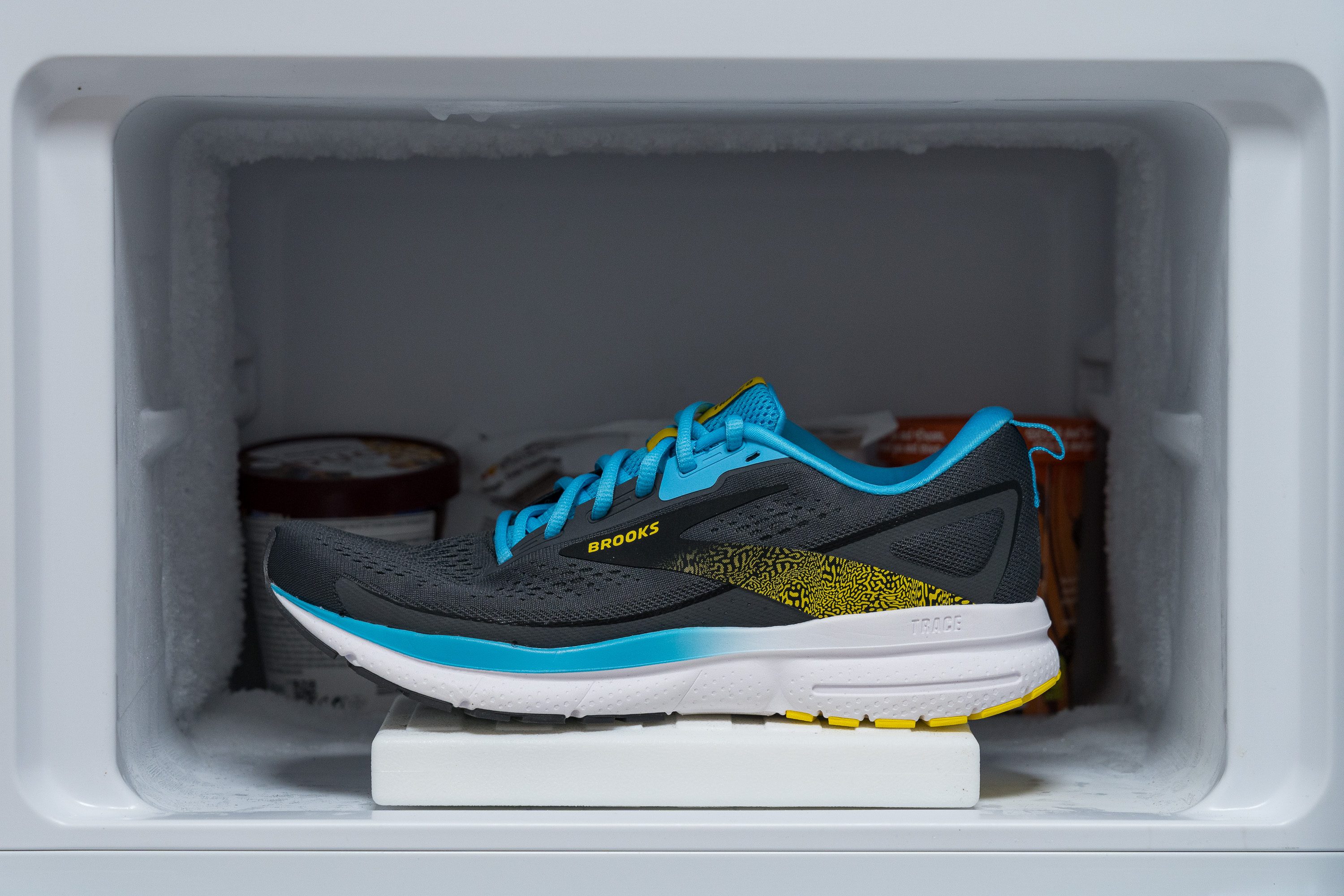 Brooks Trace 3 Difference in midsole softness in cold