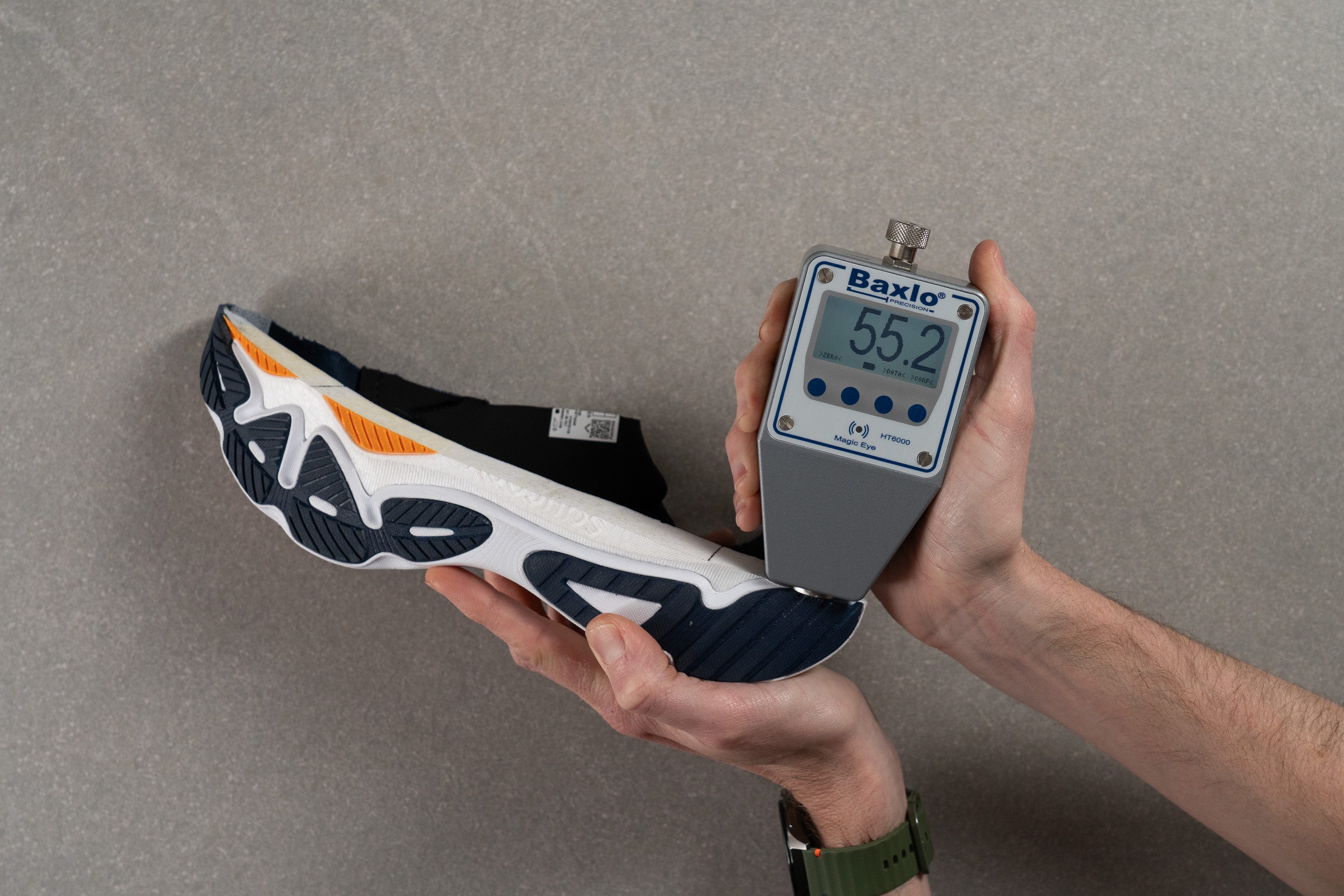 Saucony Hurricane 24 Secondary foam softness