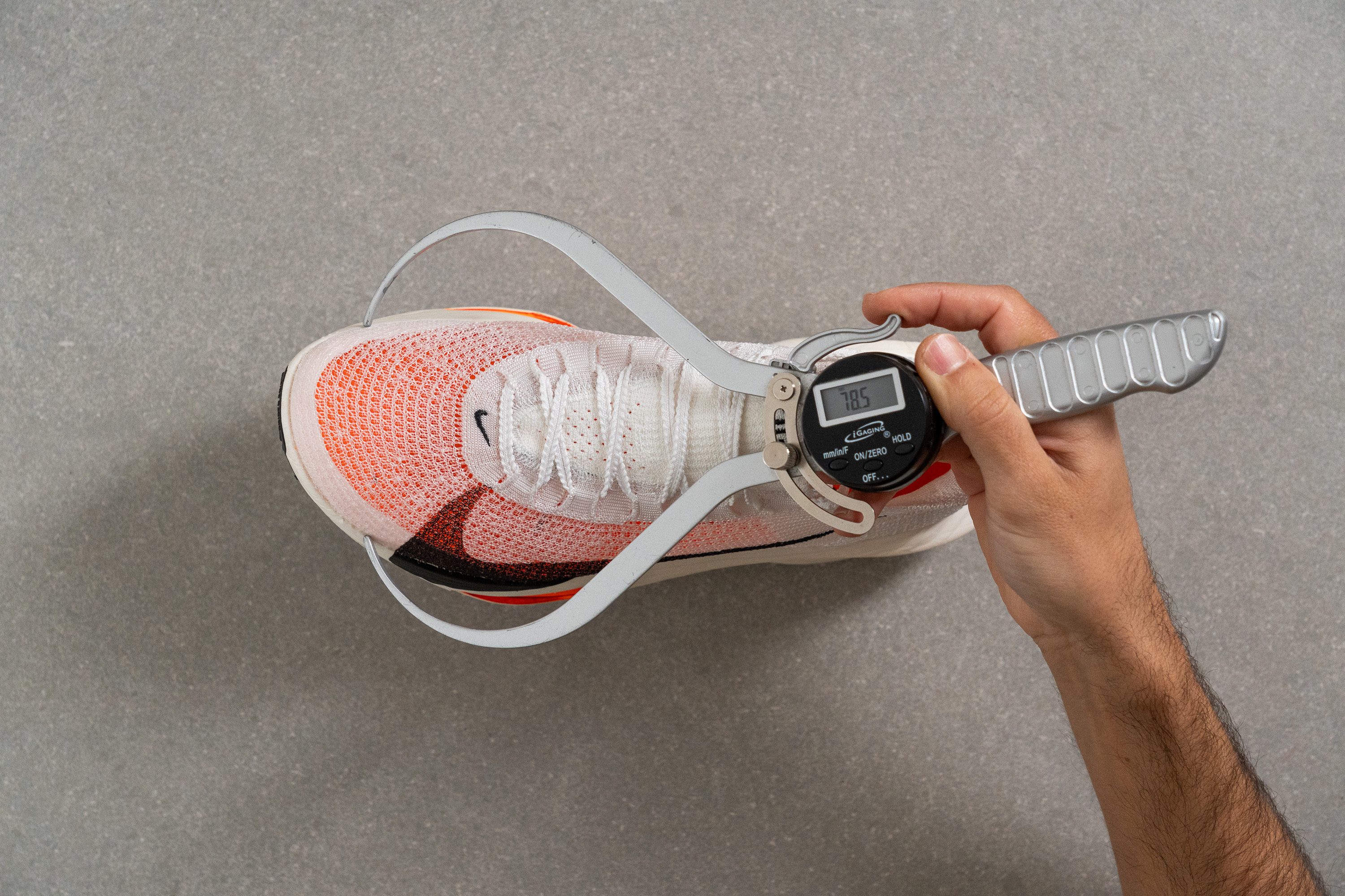 Nike Alphafly 3 Toebox width at the big toe