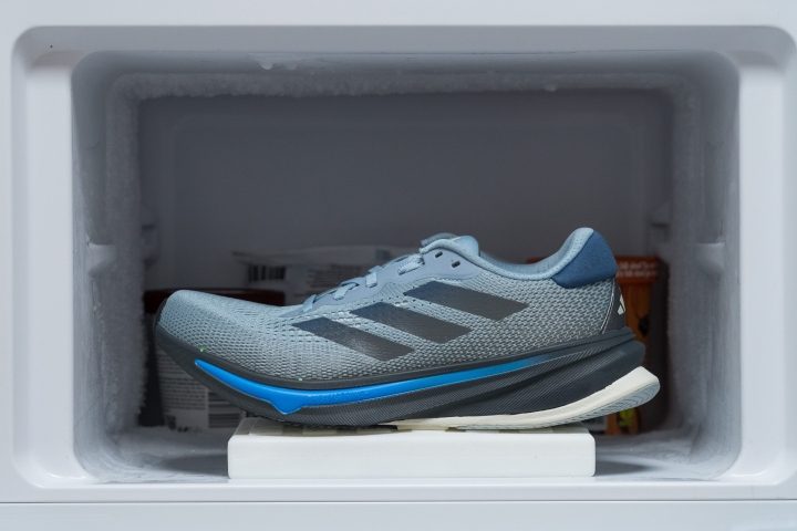 Adidas Supernova Rise Difference in midsole softness in cold