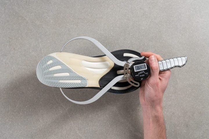 adidas spezial Supernova Rise Midsole width in the heel