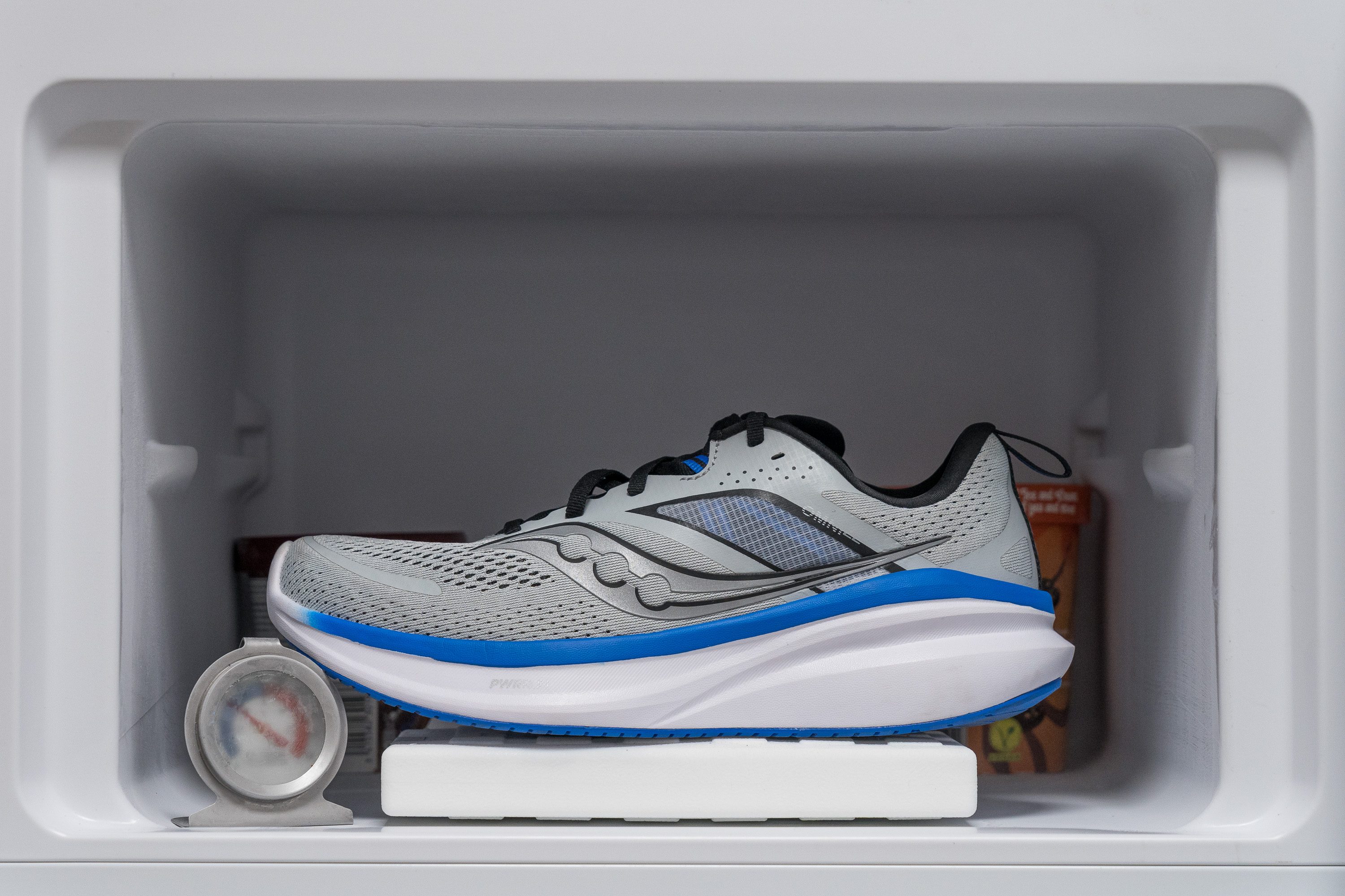 Saucony Omni 22 Midsole softness in cold (%)