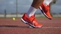 zapatillas de running entrenamiento constitución media maratón talla 33 grises impact protection