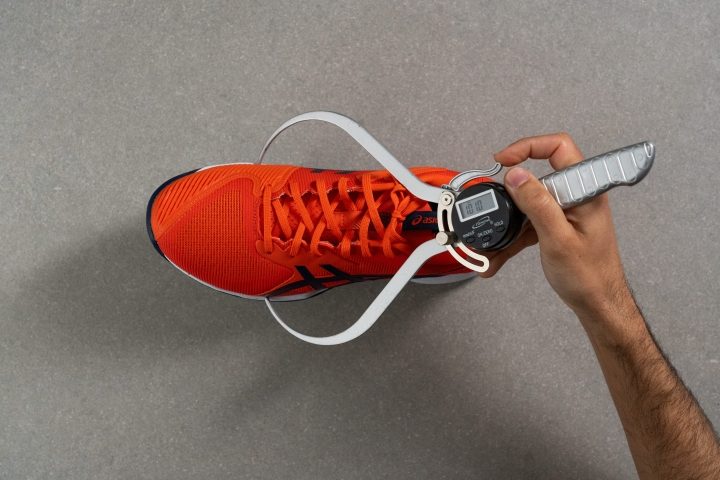 Asics Solution Speed FF 3 Toebox width at the widest part