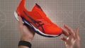 zapatillas de running entrenamiento constitución media maratón talla 33 grises transparency test