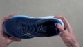 Retro Brave Blue Shoe Heel counter stiffness