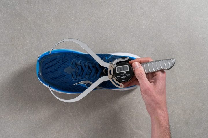 Saucony Guide 17 Toebox width at the big toe