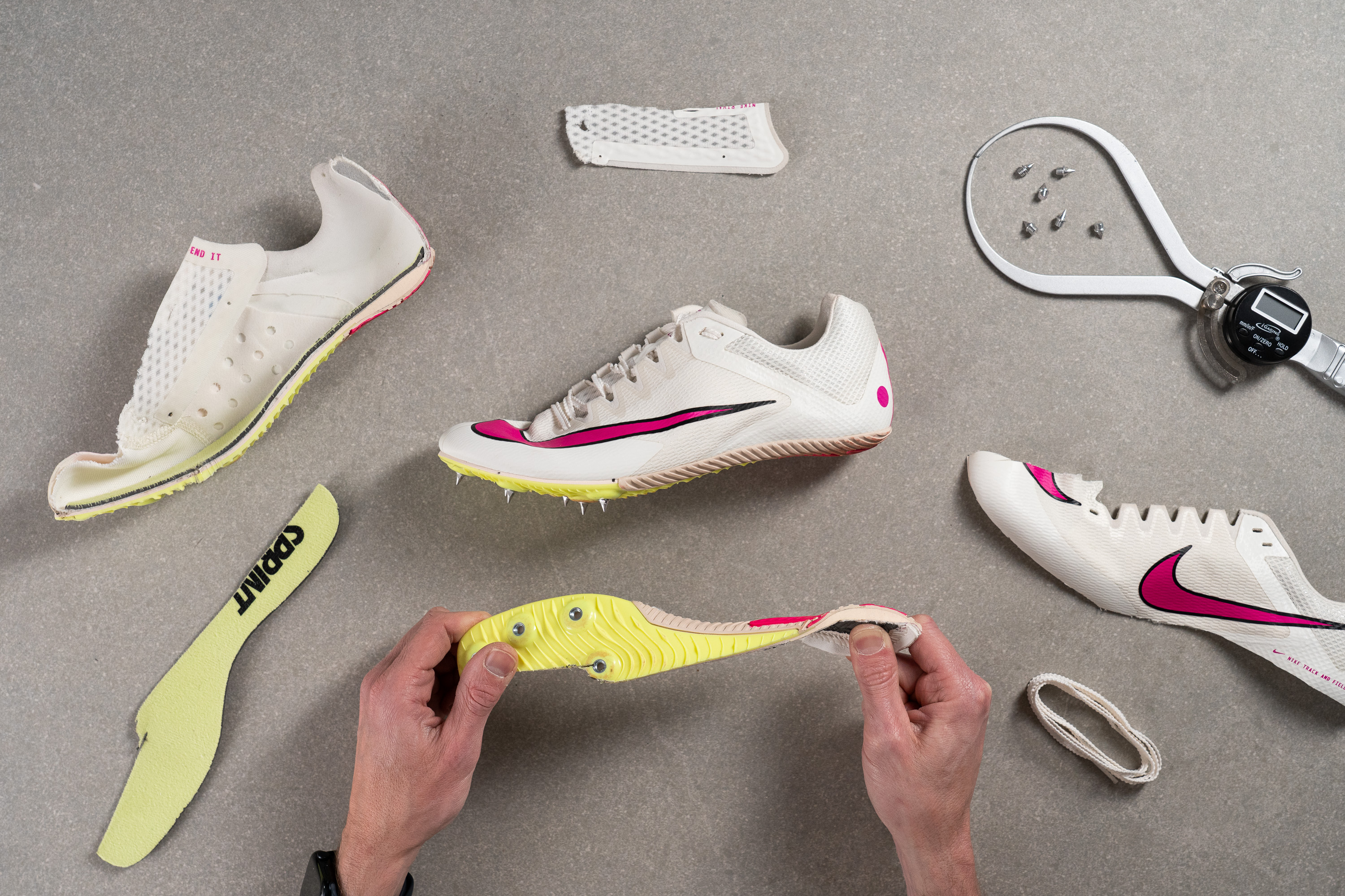 Nike Rival Sprint parts