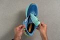 HOKA SKY Hopara Chaussures de Randonnée pour Hommes en Blue Coral Blue Graphite Tongue: gusset type
