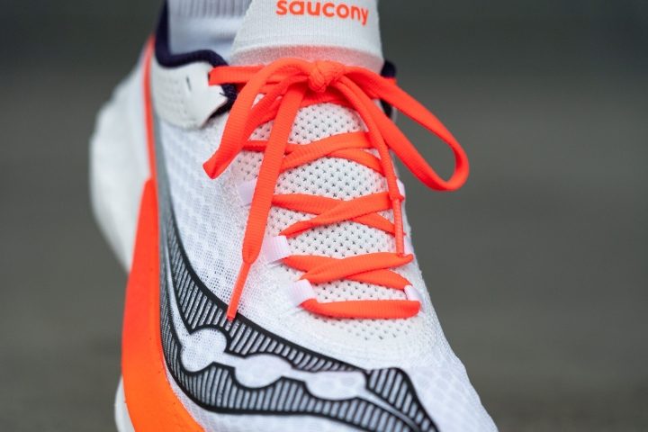 Saucony Endorphin Pro 4 tongue and lacing