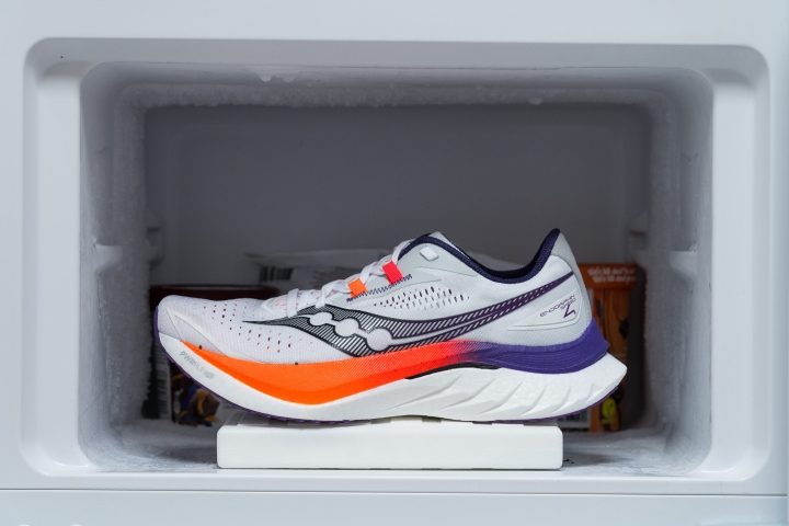 Saucony Endorphin Speed 4 Difference in midsole softness in cold
