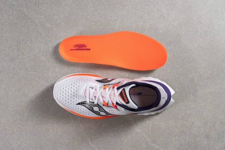 saucony las Endorphin Speed 4 Removable insole