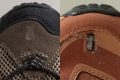 Difference in midsole softness in cold Toebox durability damage compare