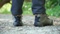 Hiking Sand Boots LANETTI VS21M2022-2 Camel Lateral stability test