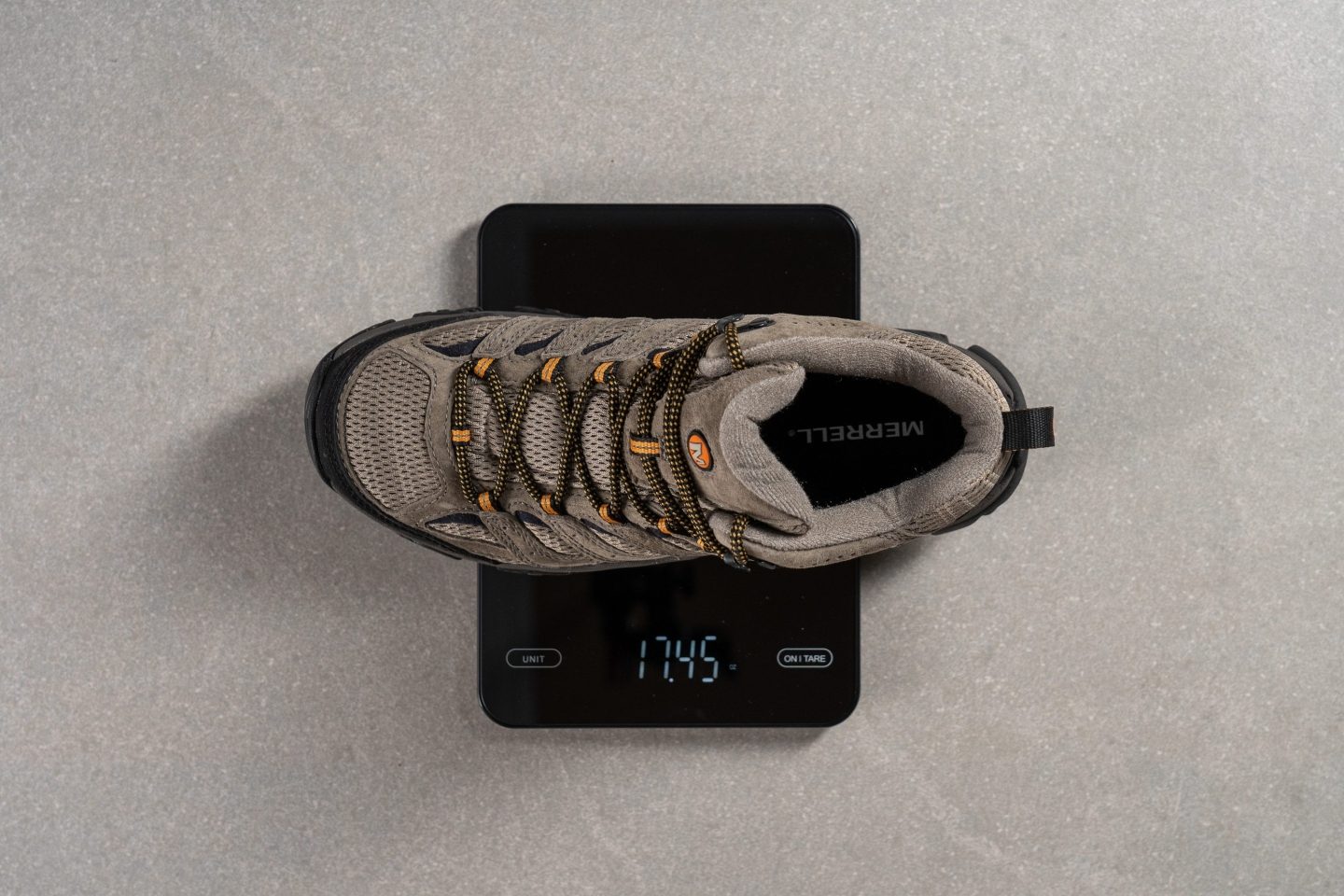 merrell moab weight