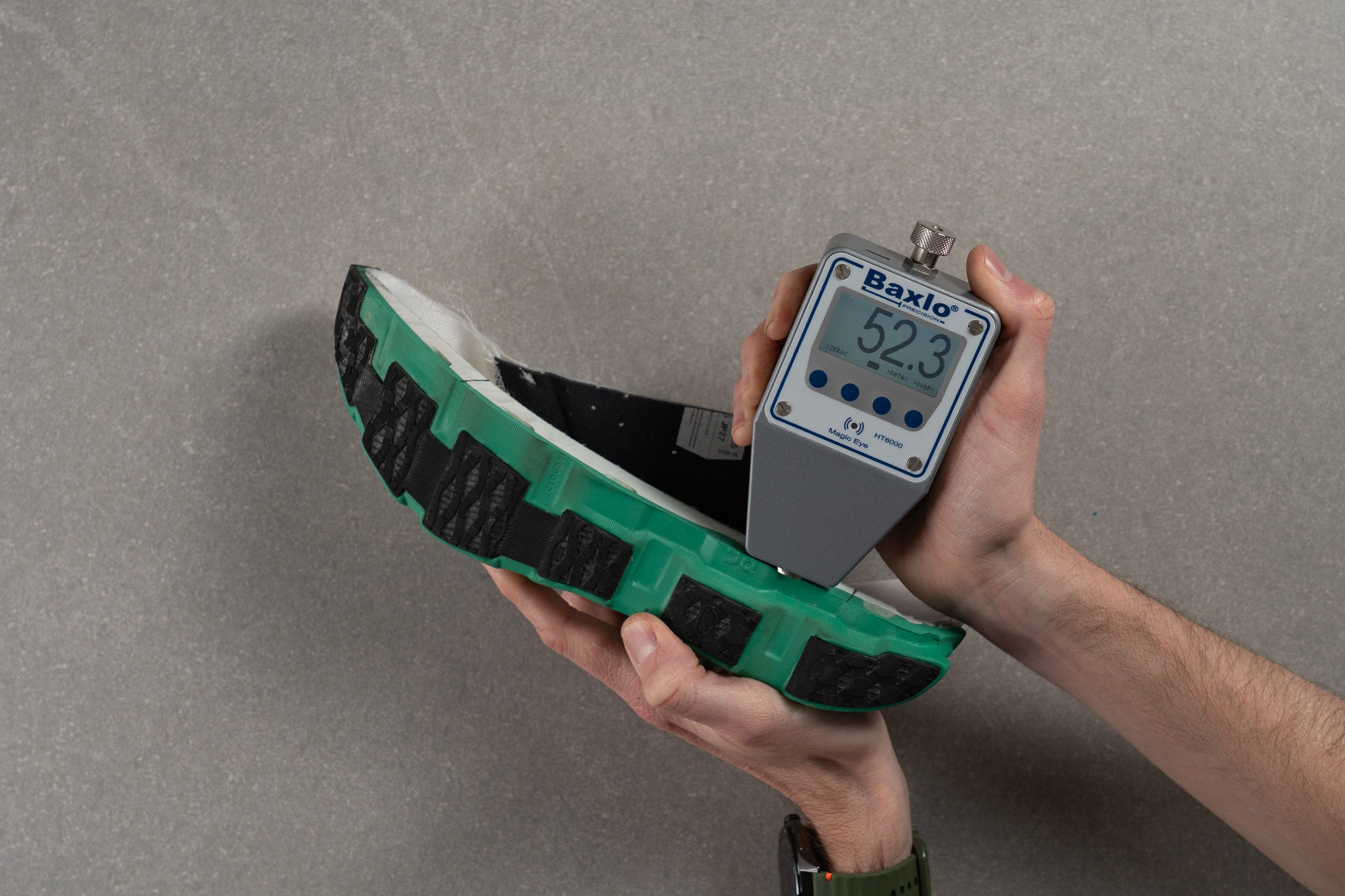 On Cloudmonster Hyper Secondary foam softness